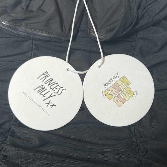 Princess Polly Black I want you Mini Dress Bodycon NWT - Picture 4 of 5